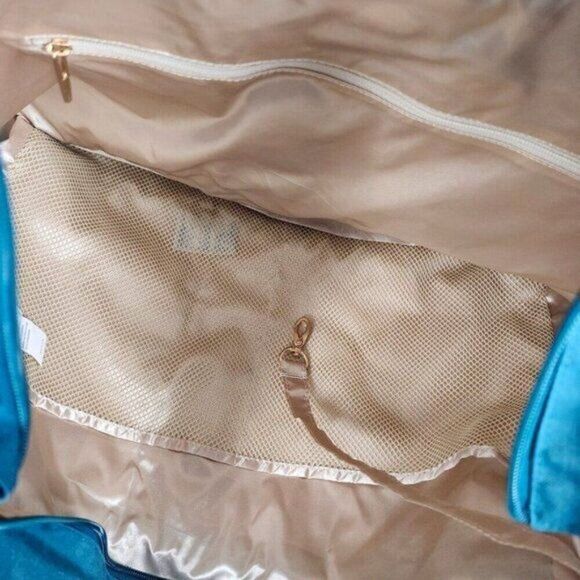 New WITH DEFECTS JuJuBe Super Be Teal Lagoon Chromatics Large Tote Bag Travel - Picture 5 of 12